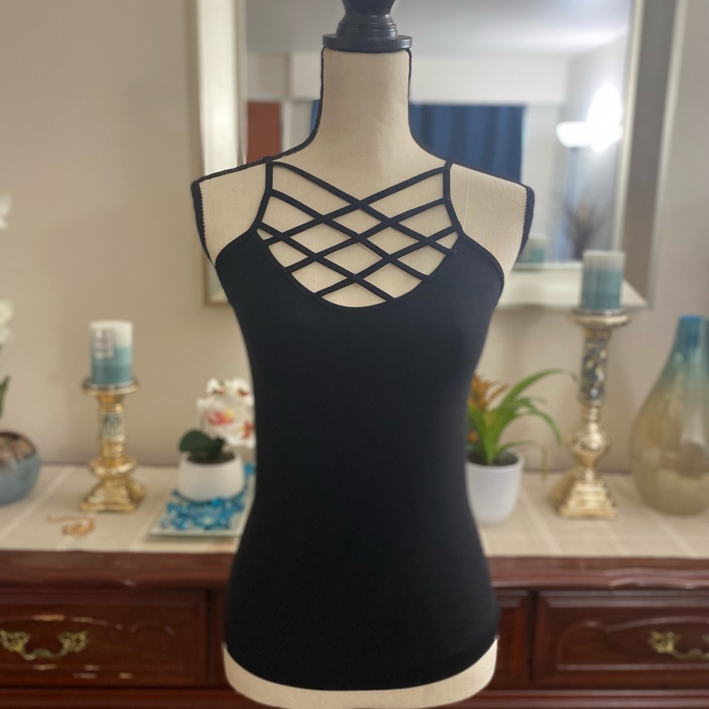 ❤️💕Stripe string black Suzy Shier💕 - Picture 2 of 4